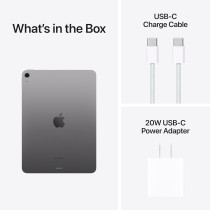 Apple Ipad Air 6th Gen, 11 inch 256 Gb, M2 chip, Wifi Liquid Retina Display, Space Grey MUWG3