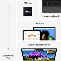 Apple Ipad Air 6th Gen, 11 inch, 512 GB, M2 chip, Wifi, Liquid Retina Display, Purple MUWP3, 1 Year Warranty