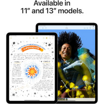 Apple Ipad Air 6th Gen, 13 inch, 256 GB, M2 chip, Wifi, Liquid Retina Display, Blue MV2F3, 1 Year Warranty