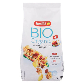 Familia Organic Fruit And Nut Crunch 375g