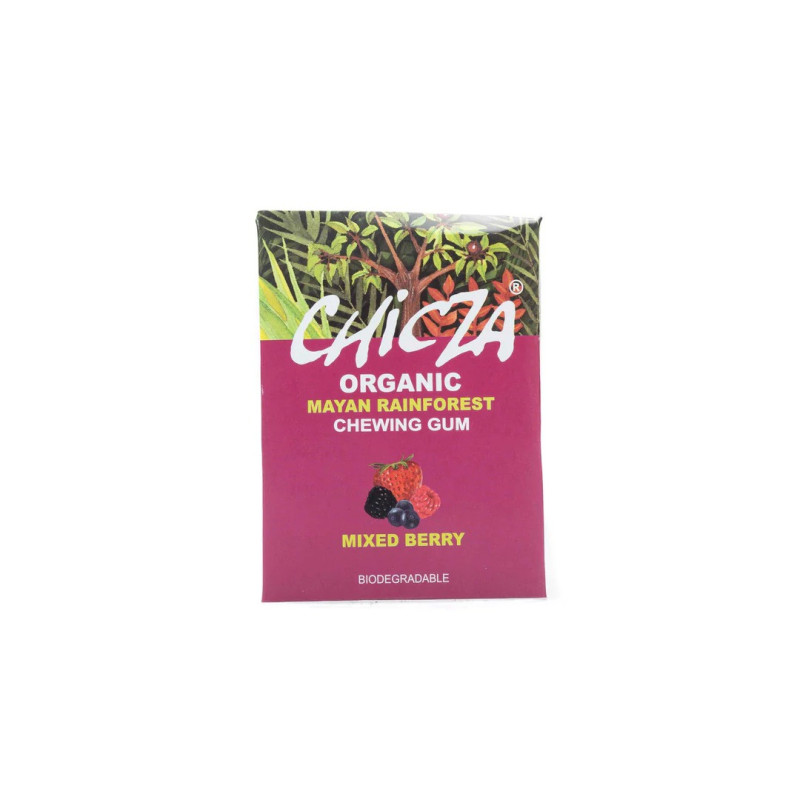 Chicza Organic Mixed Berry Chewing Gum 30g