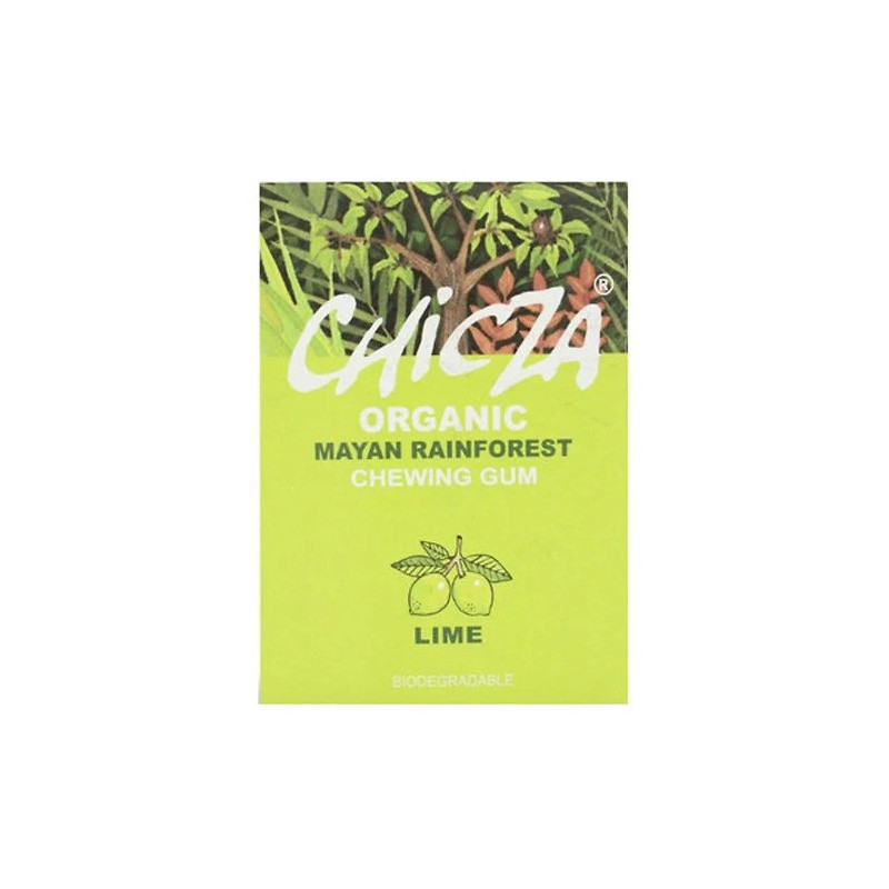 Chicza Organic Mexican Lime Chewing Gum 30g