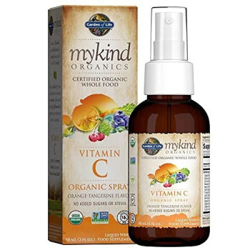 Garden Of Life Organic Vitamin C Spray Orange Flavour 58 ml