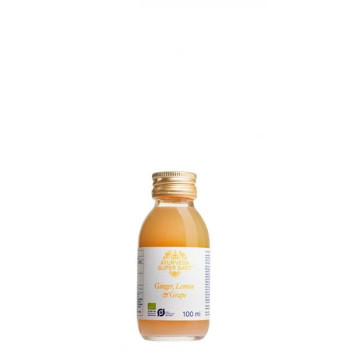 Ayurveda Organic Ginger Lemon Grape Super Shot 100ml