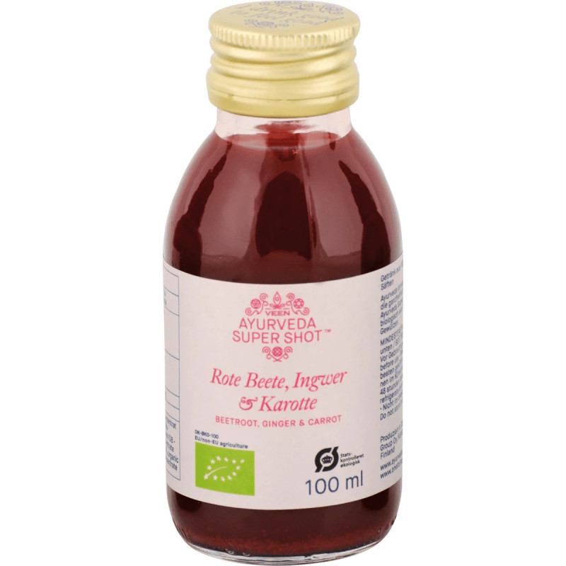 Ayurveda Organic Super Shot Beetroot Giger And Carrot 100 ml