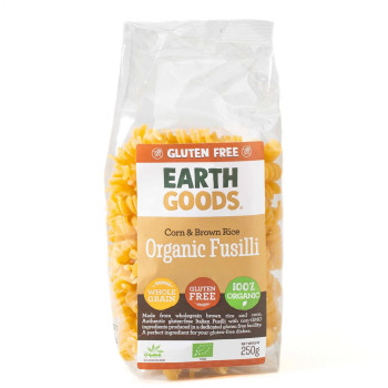 Earth Goods Organic Wholegrain Fusilli 250g