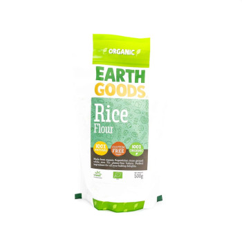 Earth Goods Organic Rice Flour, Gluten Free 500g