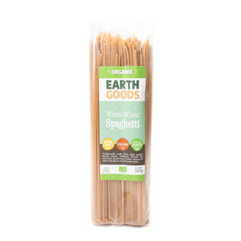 Earth Goods Organic Whole Wheat Spaghetti 500g