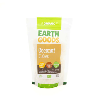 Earth Goods Organic Coconut Flakes 150g