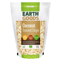 Earth Goods Organic Coconut Toasted Chips 100g