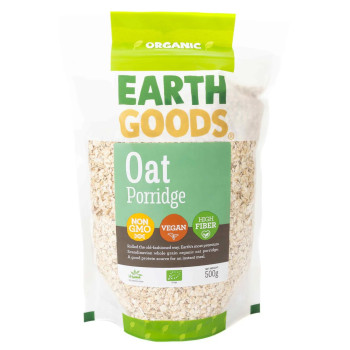 Earth Goods Organic Oat Porridge 500g