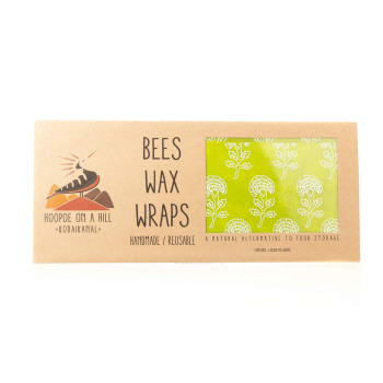 Hoopoe On A Hill Organic Beeswax Wraps