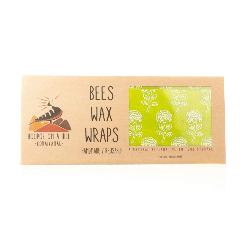 Hoopoe On A Hill Organic Beeswax Wraps