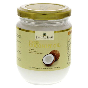 Earths Finest Organic Virgin Coconut Oil, 200 ml