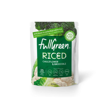 Fullgreen Organic Riced Cauliflower with Broccoli 200g