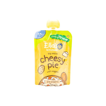 EllaS Kitchen Organic Cheesy Pie With Veggies Puree For 7 Months Plus Babies 130g