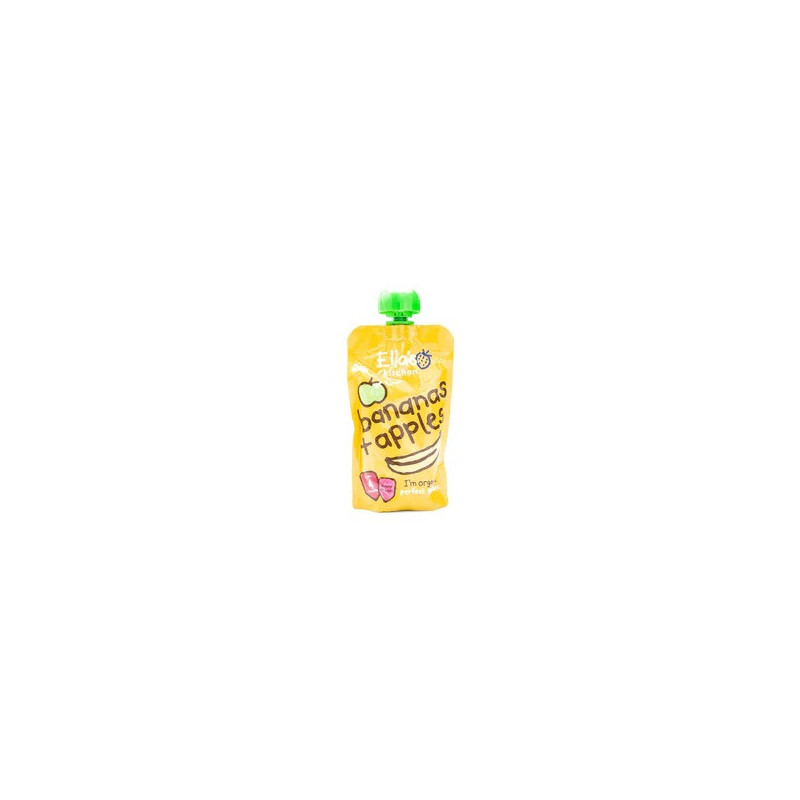 Ellas Kitchen Organic Apples And banana Puree, 120g