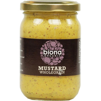 Biona Organic Organic Wholegrain Mustard Paste, 200g