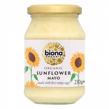 Biona Organic Sunflower Mayo With Free Range Eggs, 230 g