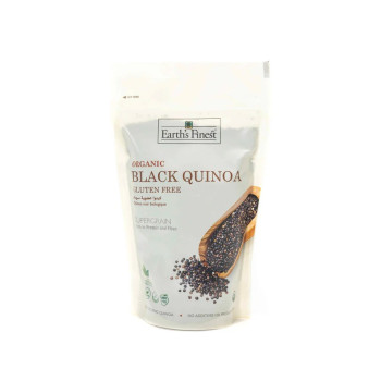 Earths Finest Organic Black Quinoa, 340g