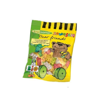 Frusano Organic Vegan Gummy Bears 50g
