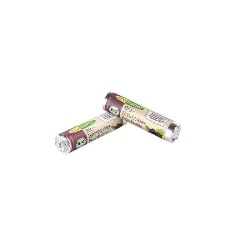 Frusano Organic Blackberry Candies, 21g