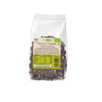 Frusano Organic Dark Chocolate Quinoa Bites, 125g