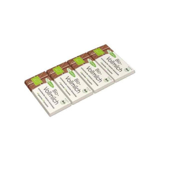 Frusano Organic Mini Milk Chocolate Bars 50g