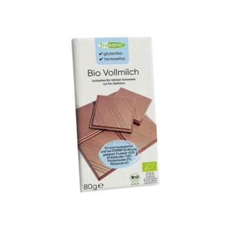 Frusano Organic Milk Chocolate 80g