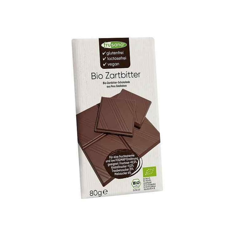 Frusano Organic Dark Chocolate, 80g