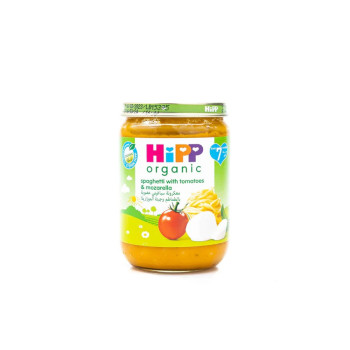 Hipp Organic Spaghetti With Tomato And Mozzarella, 190g