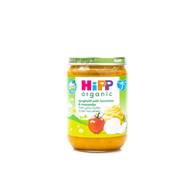 Hipp Organic Spaghetti With Tomato And Mozzarella, 190g