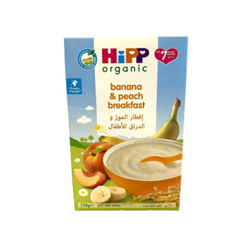 Hipp Banana And Peach Breakfast, 230g