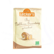 Leckers Organic Dried Wholemeal Sourdough, 30g