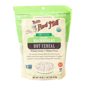 Bobs Red Mill Organic Creamy Buckwheat Hot Cereal Gluten Free 510g