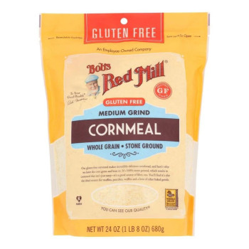 Bobs Red Mill Organic Cornmeal Medium 680g