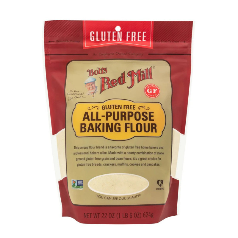 Bobs Red Mill Organic All Purpose Baking Flour, 624g