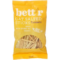 Bettr Organic Oat Salted Sticks Turmeric, 50g