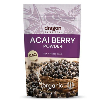 Dragon Superfoods Organic Acai Berry Powder Freeze Dry 75g