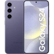 SAMSUNG Galaxy S24, AI Phone, 128 GB Storage, Cobalt Violet, 8 GB RAM, Android Smartphone, 50MP Camera, Bigger Display, Faster RAM, Long Battery Life