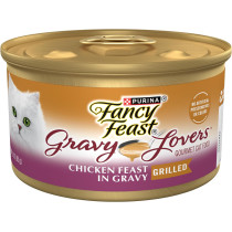 Purina Fancy Feast Gravy Lovers Chicken Feast Wet Cat Food 85g X 12 pack