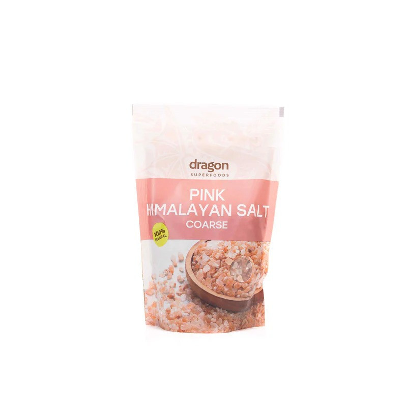 Dragon Superfoods Organic Pink Himalayan Salt Coarse 500g