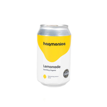 Harmonica Organic Sparkling Lemon Soda 330ml