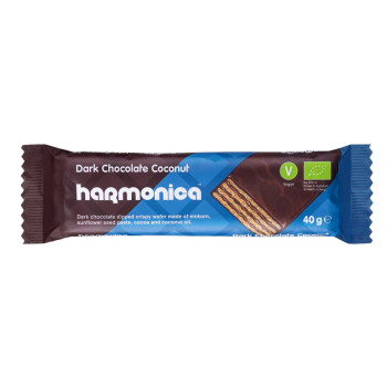 Harmonica Organic Probiotic Coconut Wafer, 40g
