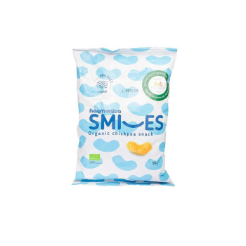 Harmonica Organic Chicpeas Snack In Sea Salt 50g
