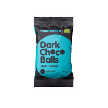 Harmonica Organic Dark Chocolate Rice Puffs, 50g