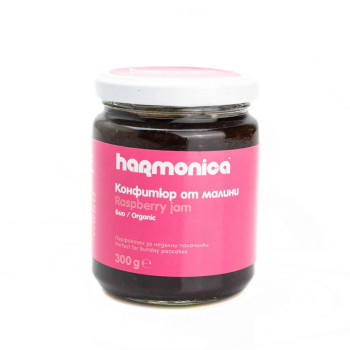 HarmonicaOrganic Raspberry Jam 300g
