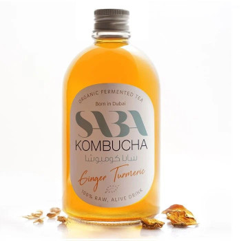 Saba Kombucha In Peppermint Probiotic Drink, 275ml