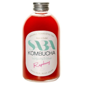 Saba Kombucha Raspberry Drink, 275ml