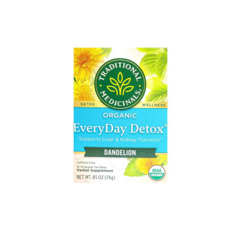 Traditional Medicinals Organic Everyday Detox Dandelion Herbal Tea 24g
